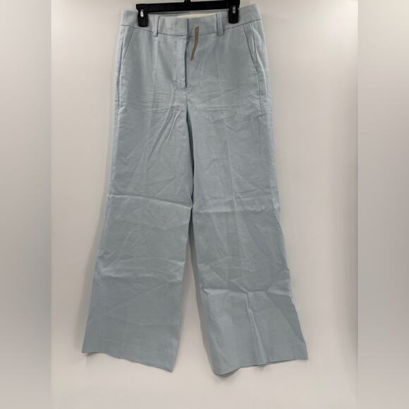 J.Crew Carolina flare pant in stretch linen blend 10 - Picture 7 of 8